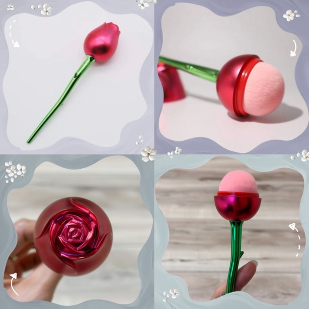 New Rose Design Foundation Brush